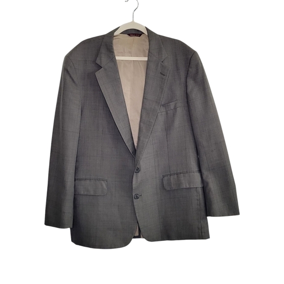 Nordstrom J&F Men's Suit Jacket Size 44R Olive Green 2-Button Closure - Picture 1 of 11